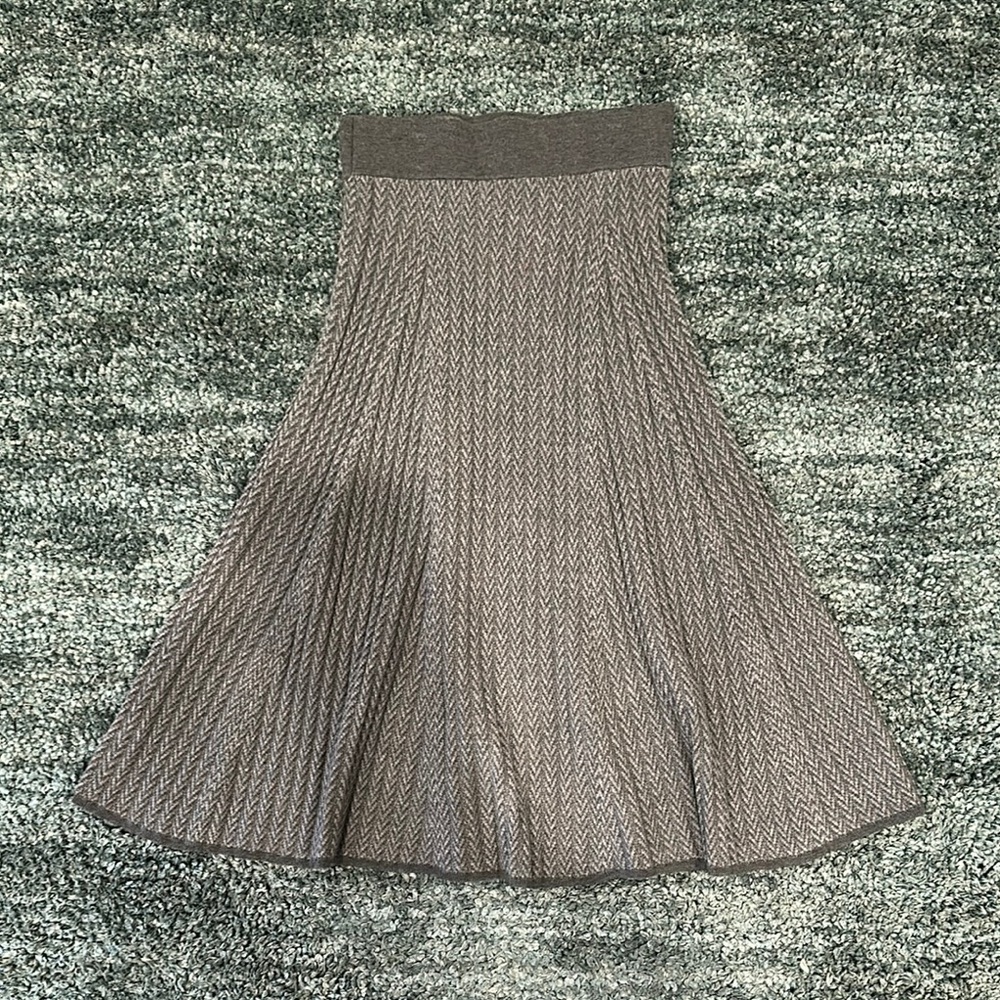 Ralph Lauren Merino Wool Mid Length Skirt